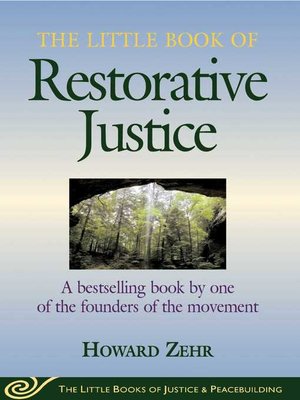 cover image of The Little Book of Restorative Justice